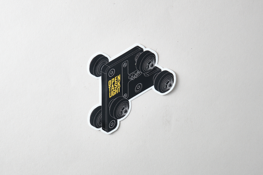 Open Task Light Sticker